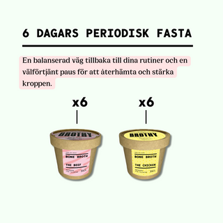 6 DAGARS PERIODISK FASTA-PAKET