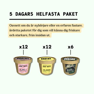 5 DAGARS HELFASTA PAKET